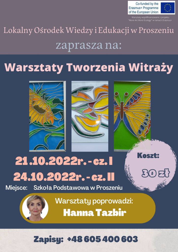Plakat przygotowany przez organizatora wydarzenia. Treść znajduje się poniżej.