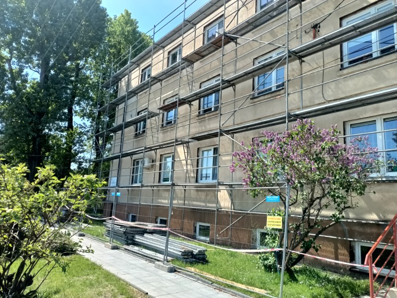 Budynek internatu w Czarnocinie