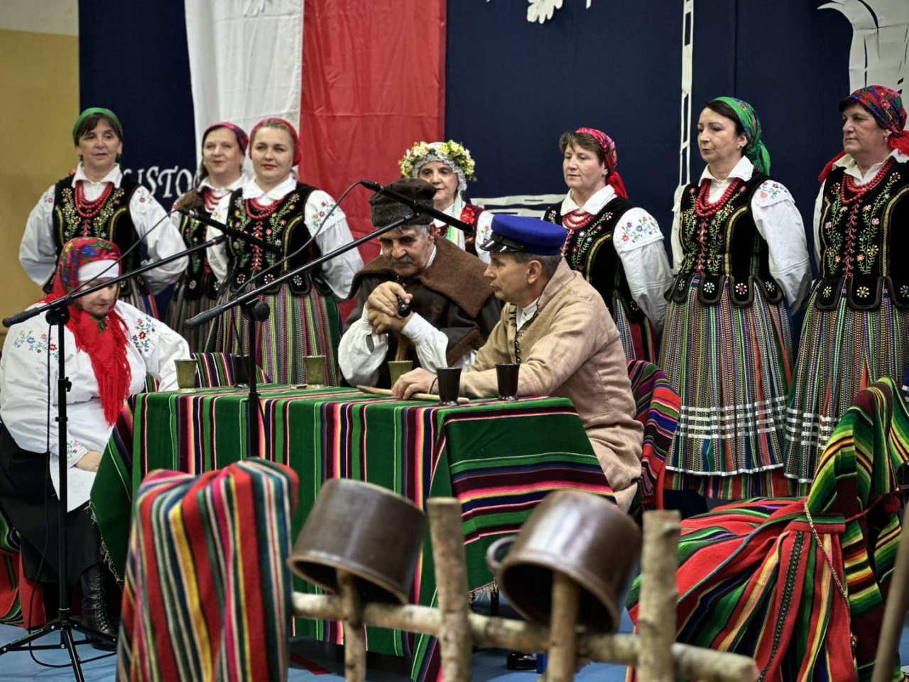 Piotrkowianie w trakcie występu