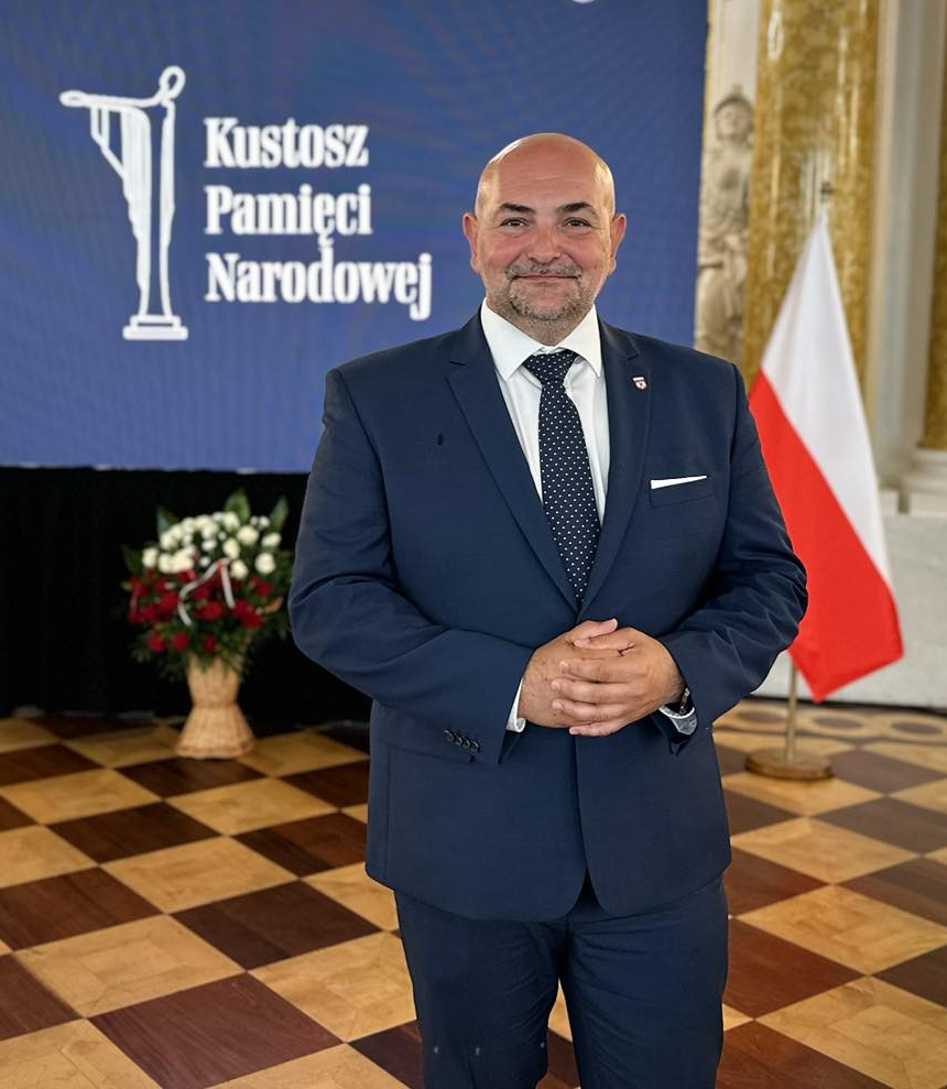 Michał Tokarski na Zamku Królewskim