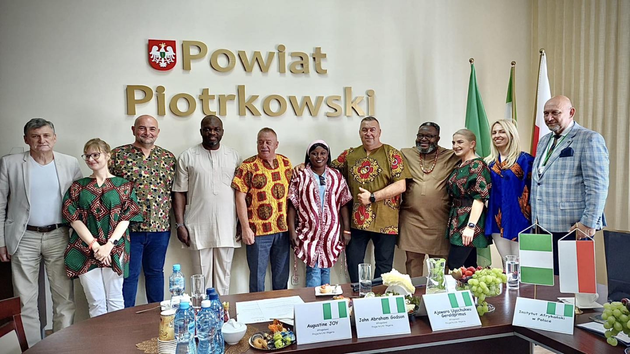 Goście z Nigerii i władze powiatu