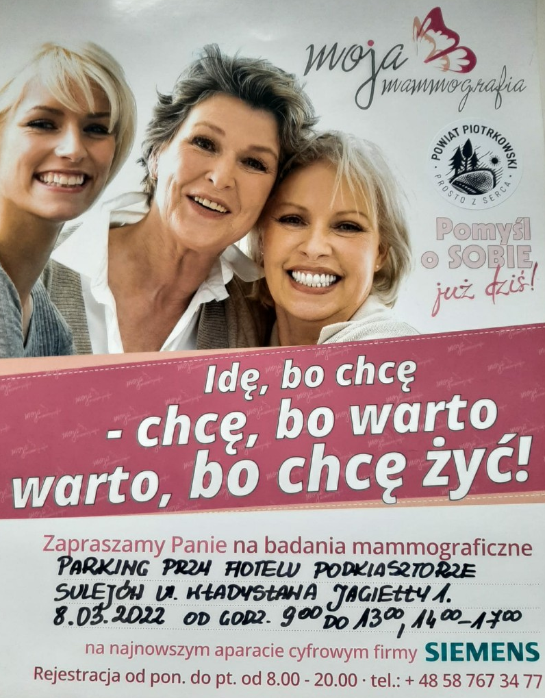 Plakat akcji - materiały organizatora