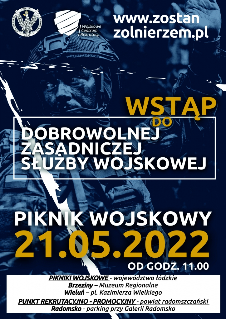 Plakat dotyczący Pikniku przygotowany przez Organizatora