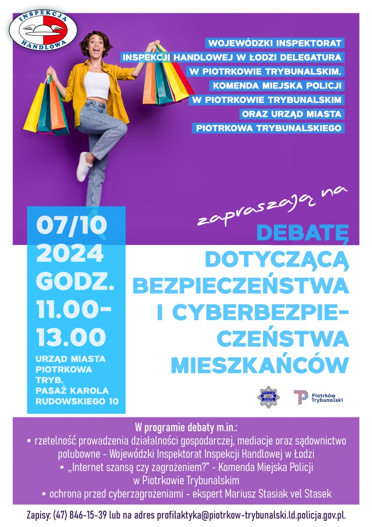 Plakat przygotowany przez organizatorów wydarzenia