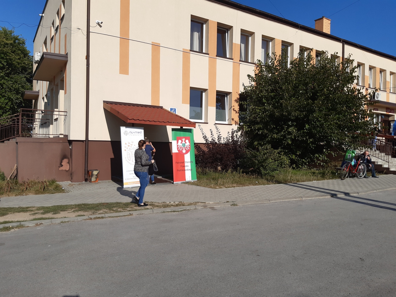 Miejsce wykonywania badań - budynek MOPS w Sulejowie