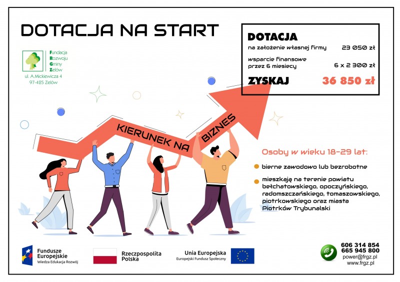 Plakat przygotowany przez organizację pozarządową