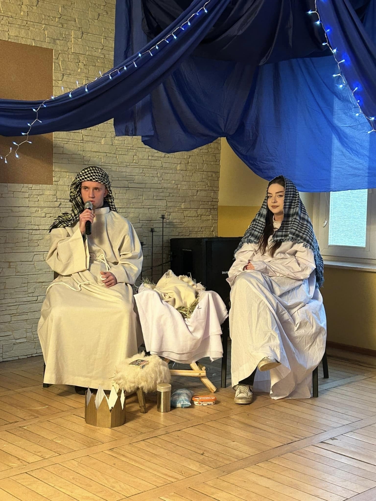 Jasełka w wykonaniu uczniów z Czarnocina