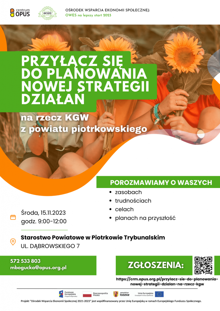 Plakat opracowany przez organizatora wydarzenia